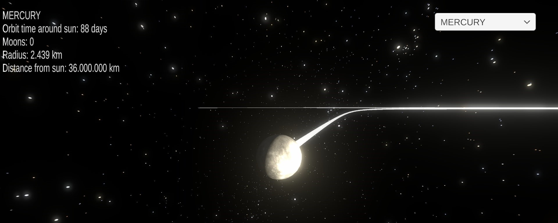 Sonnensystem Simulator